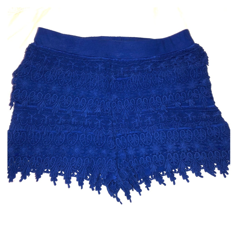 Express Crochet Lace Shorts